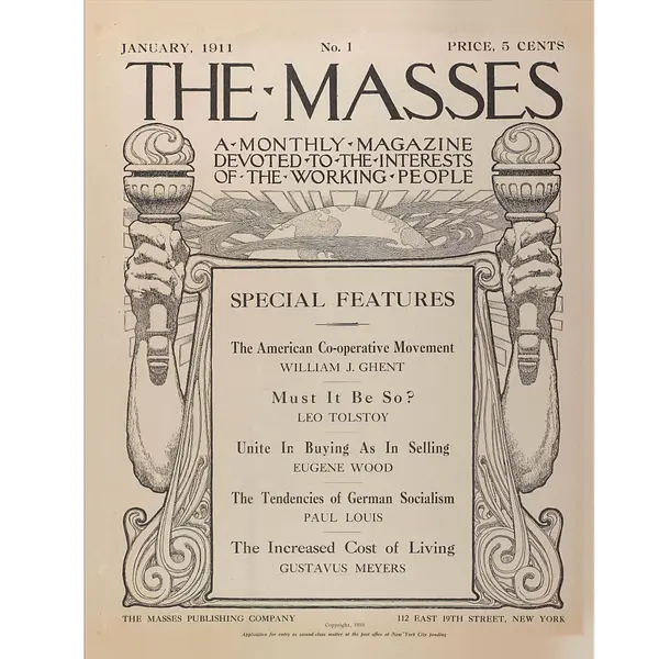 The Masses - Volume 1 Number 1 - January 1911