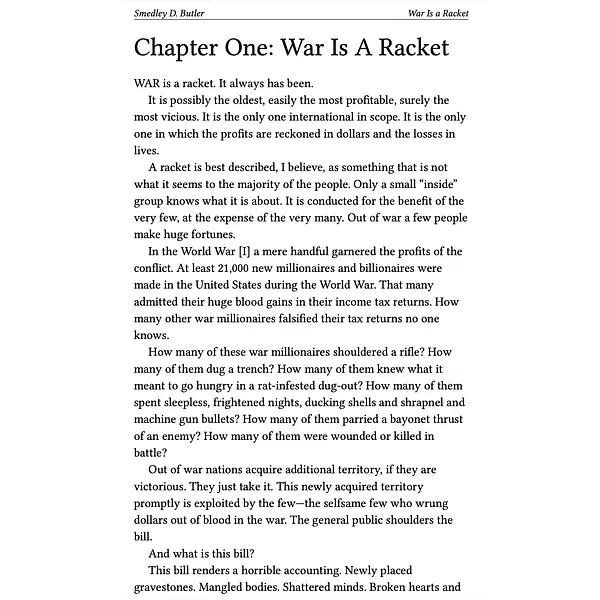 War is a Racket, photo 3 of 3
